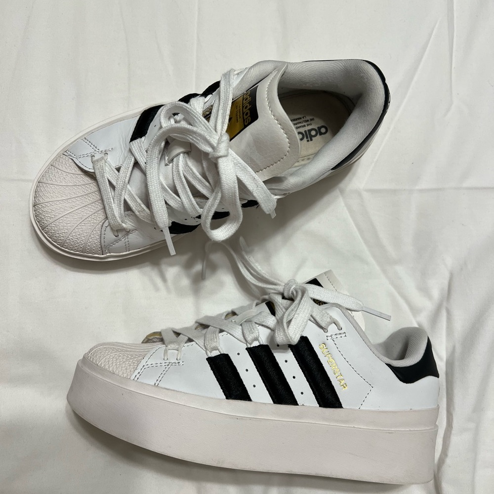Adidas Bonega/Superstar Platforms